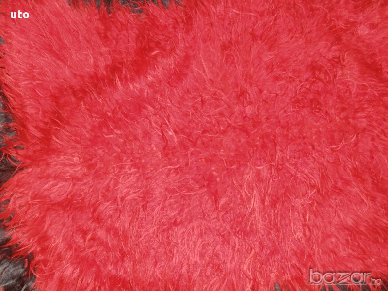 Родопска бяла и червена кичка 100% вълна, снимка 1