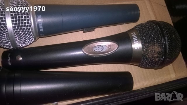 shure philips yamaha-профи микрофони-175лв броика, снимка 8 - Микрофони - 22859228