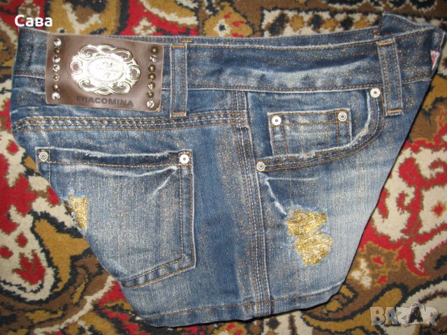 Къси дънки FRACOMINA   дамски,размер28, снимка 4 - Дънки - 22467116