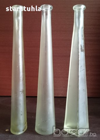 Шишета за декупаж 3 бр. за 9 лв. с дъно елипса, кръг и квадрат, снимка 2 - Други - 17364942