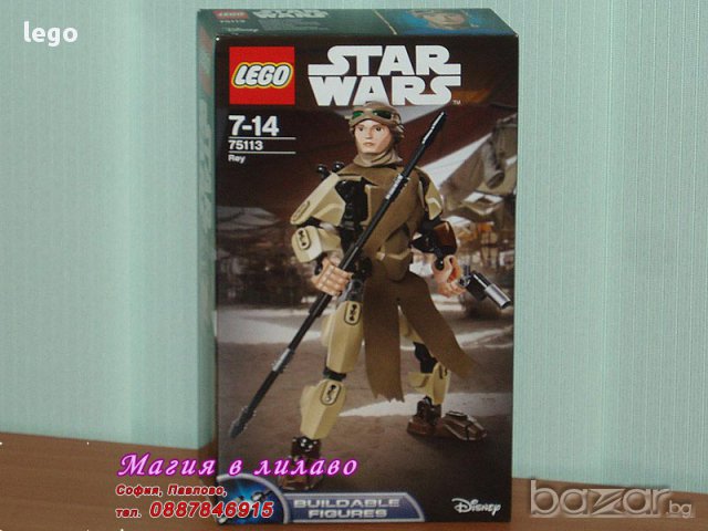 Продавам лего LEGO Star Wars 75113 - Рей, снимка 1 - Образователни игри - 14108437