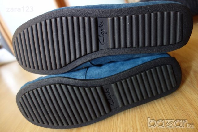 нови кожени ботуши Clarks, 37ми номер, снимка 4 - Дамски ботуши - 18684221
