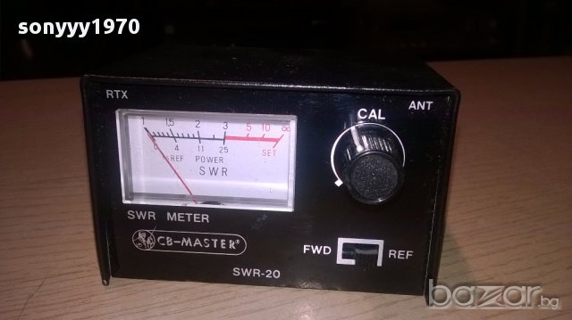 Rtx cb-master измервателен уред-внос швеицария, снимка 5 - Ресийвъри, усилватели, смесителни пултове - 15565508