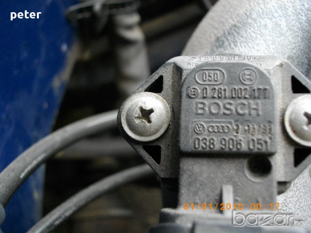 06A906461B /AFH60-10C,HITACHI   VW  Audi  MASS AIR FLOW METER-дебитомер , снимка 2 - Части - 10595092