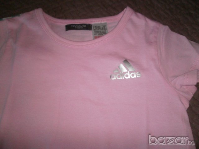 Лот нови блузки с надпис Адидас от Ларедут, снимка 2 - Детски комплекти - 7742267