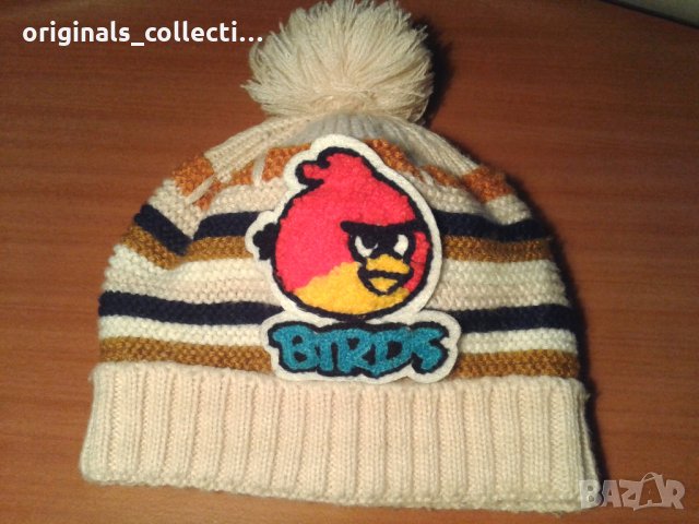 Зимна шапчица Angry Birds, снимка 4 - Шапки, шалове и ръкавици - 23691971