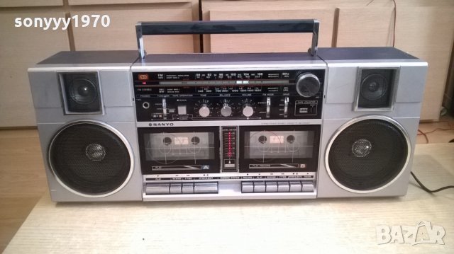 sanyo m-w2k-made in japan-внос швеицария, снимка 8 - Радиокасетофони, транзистори - 25111310