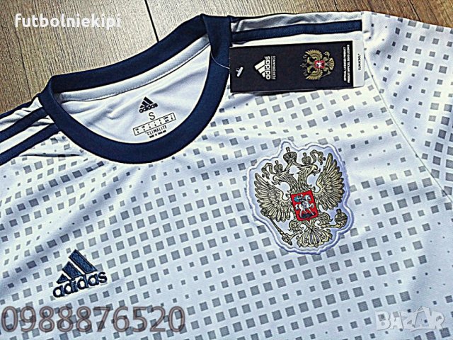 ПРОМО Русия гостуващ бял екип СП2018, снимка 2 - Спортни дрехи, екипи - 21874495