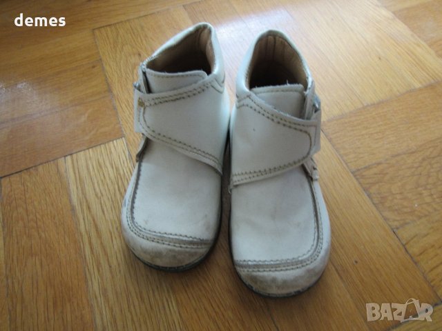 Бебешки кожени обувки за прохождане номер 20, снимка 2 - Бебешки обувки - 24854053
