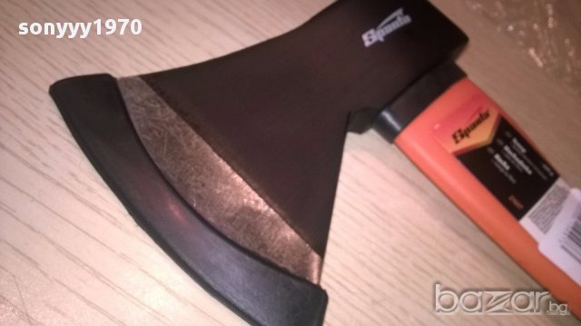 Яка брадва с фибро дръжка и гумена ръкохватка 40/15см/600гр, снимка 10 - Градински инструменти - 16367882