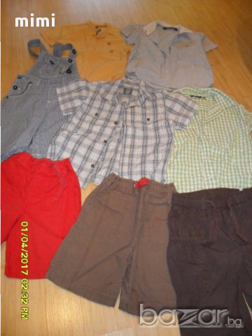 Летни дрехи 4-5 години момче
