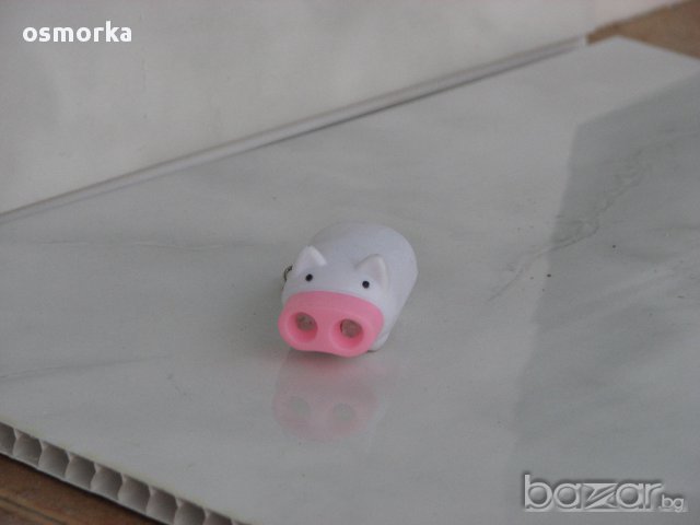 Ключодържател фенерче прасенце прасе светещ сърце двойна светлина, снимка 3 - Романтични подаръци - 13087776