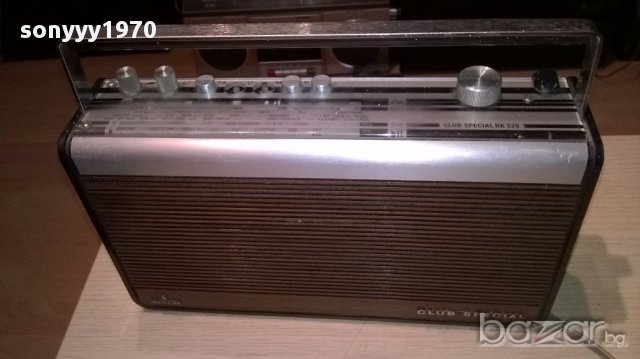 Siemens club special rk 320-ретро машина-внос швеицария, снимка 11 - Ресийвъри, усилватели, смесителни пултове - 15298572