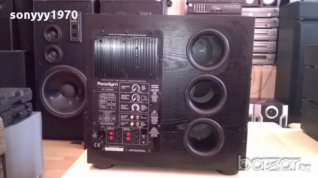 Paradigm ps series power subwoofer made in canada 52/42/42см-англия