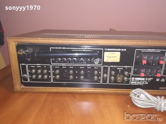 yamaha stereo receiver-made in japan-внос швеицария, снимка 13 - Ресийвъри, усилватели, смесителни пултове - 20993765