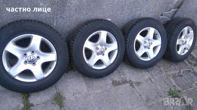 VW Tоuareg Оригинални джанти 17 цола със зимни гуми 