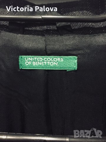Прекрасно елегантно сако BENETTON, снимка 2 - Сака - 23658531