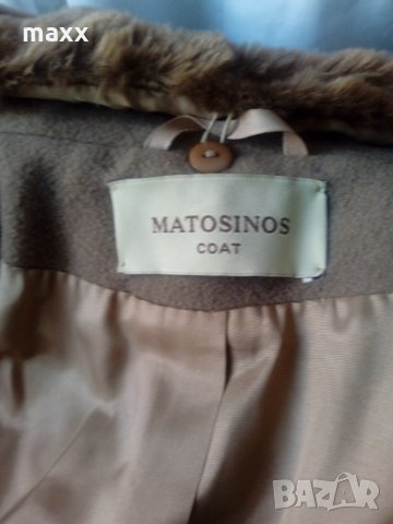Палто Matosinos  с подвижна яка , снимка 3 - Палта, манта - 24563895