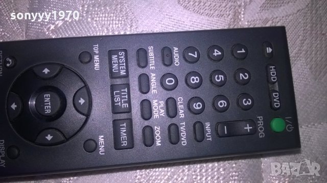 продадено-sony rdr/hdd/dvd remote control-внос швеция, снимка 9 - Дистанционни - 25151939