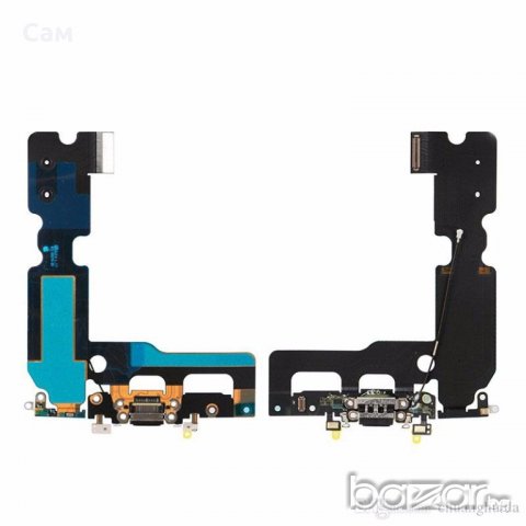 Блок захранване за iPhone 7plus Лентов кабел Charger Charging Dock Port Headphone Audio Jack Flex, снимка 1
