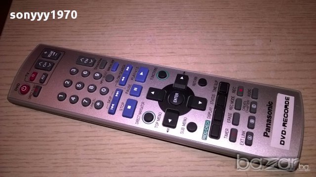 Panasonic dvd-recorder remote-внос швеицария, снимка 9 - Ресийвъри, усилватели, смесителни пултове - 17631152