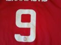 Манчестър Юнайтед 2017-18 тениска Адидас  №9Ибрахимович тениска размер 164см, снимка 11