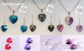 Сваровски Обеци,Колиета Комплекти"heart''SWAROVSKI ®, снимка 7