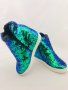 Дамски обувки Botineli Blue/Green, снимка 1 - Дамски боти - 25113679