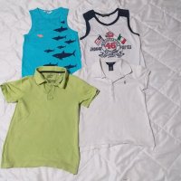 Тениски и потници за момче размер 134-140 см./9-10 г., снимка 1 - Детски тениски и потници - 25663142