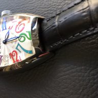 Мъжки луксозен часовник Franck Muller Crazy Hours клас ААА+ реплика, снимка 4 - Мъжки - 16678411