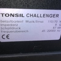 tonsil challenger 2x110w/8ohm-2бр тонколони-внос швеицария, снимка 11 - Тонколони - 24220256