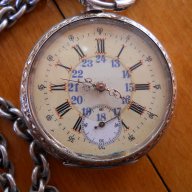старинен  джобен часовник  - работи, снимка 1 - Антикварни и старинни предмети - 17512575
