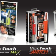 Два броя мъжки тример 6в1 Micro Touch Switchblade и Micro Touch Max , снимка 1 - Тримери - 18293594