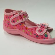 Детски пантофки Vi-GGa-Mi розово цветчета, снимка 3 - Детски сандали и чехли - 18396069