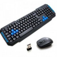 Комплект WB-8099 безжична клавиатура и безжична мишка USB, снимка 2 - Клавиатури и мишки - 20788507