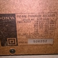 sony str-333l-stereo receiver-made in japan-внос швеицария, снимка 15 - Ресийвъри, усилватели, смесителни пултове - 22193588