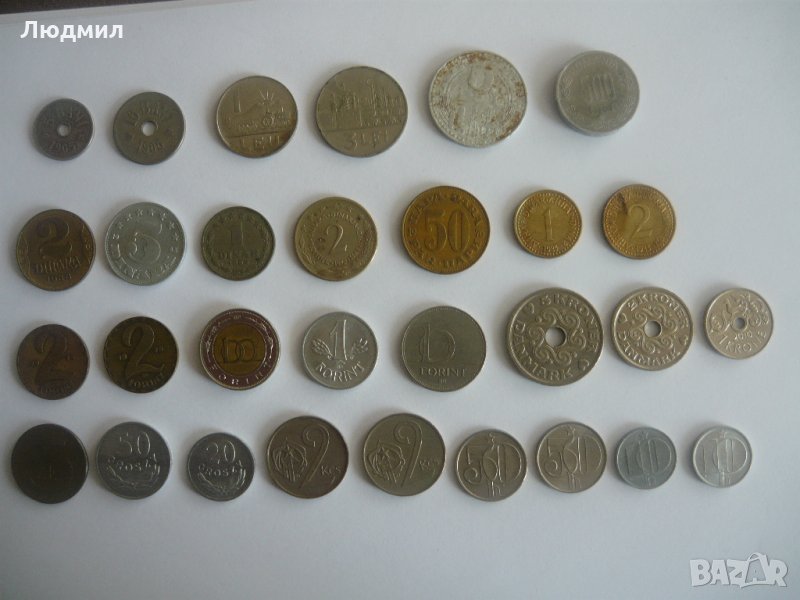 ЛОТ от стари европейски монети, снимка 1