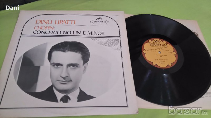 Грамофонна плоча- Dinu Lipatti - Chopin, снимка 1