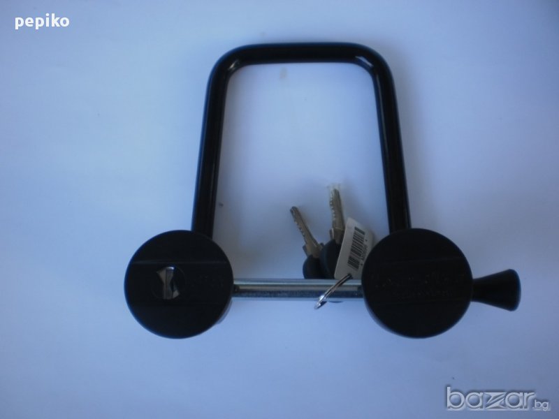 Продавам колела внос от Германия оригинално заключващо устройство,катинар за велосипед BASTA, снимка 1