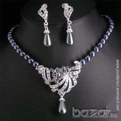 КОМПЛЕКТ – ЧЕРНИ ПЕРЛИ, снимка 1