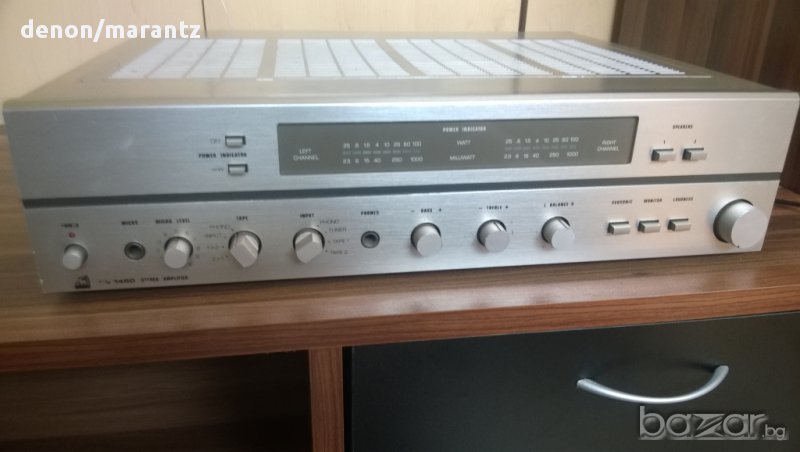 dual cv 1450-2x90w-stereo amplifier-420watts-made in germany-внос швеицария, снимка 1