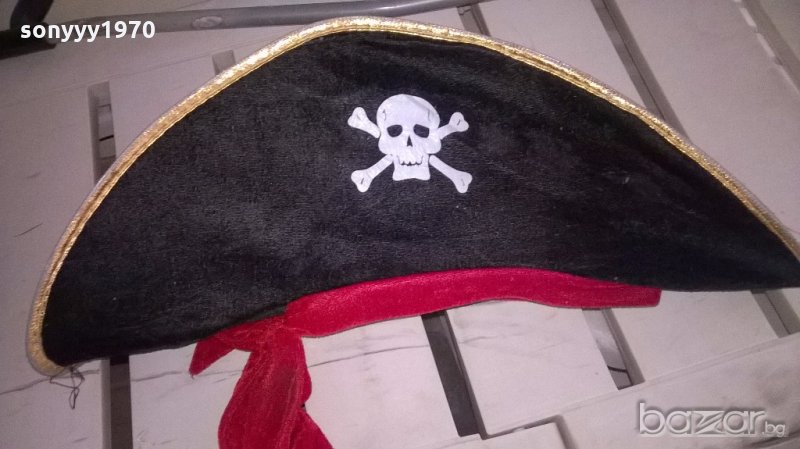 пиратска шапка 50х20см, снимка 1