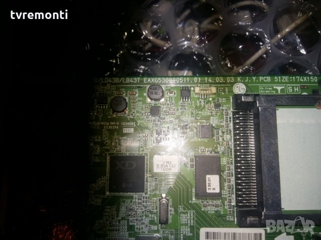 Main Board EAX65388005 (1.0)// EBT62973042, снимка 2 - Части и Платки - 24184506