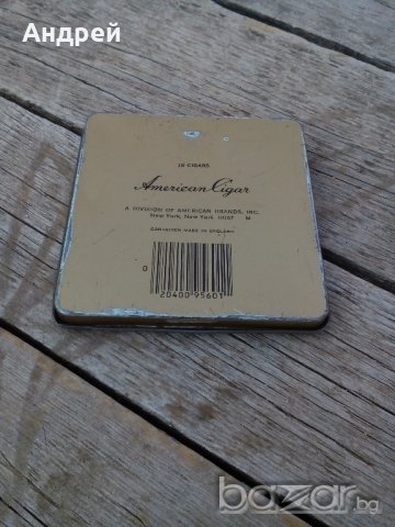 Метална табакера, снимка 4 - Антикварни и старинни предмети - 19239162