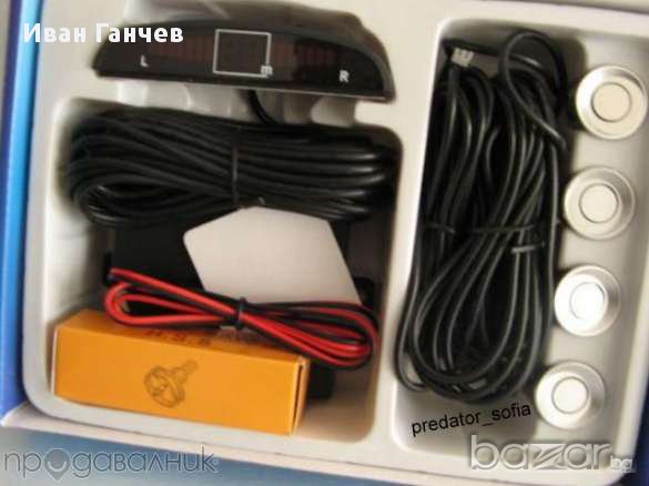 Парктроник системи с 4 датчика - и Led дисплей (черни и сиви датчици , снимка 5 - Аксесоари и консумативи - 14102318