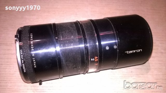 tamron-usa pat.lens made in japan-голям обектив-внос англия, снимка 3 - Обективи и филтри - 19613393