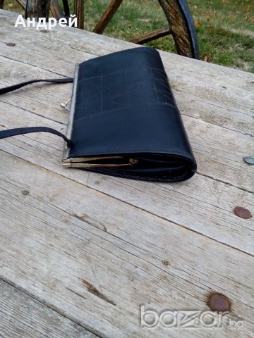 Дамска кожена чанта, снимка 2 - Антикварни и старинни предмети - 19716746