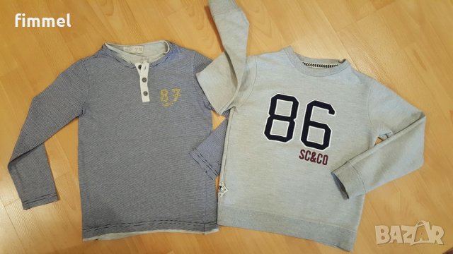 Zara + LC&Co две страхотни блузи, 6-7 год, снимка 3 - Детски Блузи и туники - 22313042