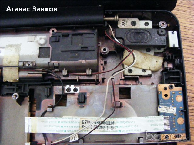 Лаптоп за части Toshiba Satellite L500D, снимка 6 - Части за лаптопи - 12389608