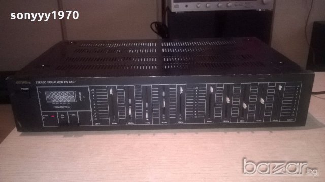 macwatts fs-c40 stereo equalizer-внос швеицария